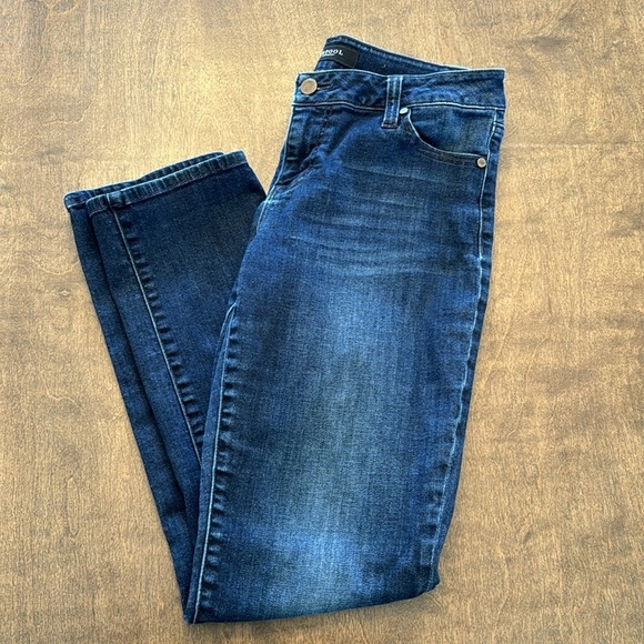 Liverpool Size 4 Slim Boyfriend Jeans in Vintage Super Dark - Picture 1 of 12